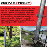 Rotech Drive Tight Strainer Post 100NB with Lugs