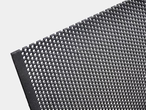 Aluminium Perforated Sheet Black