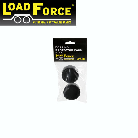 Plastic Protector Cap Black 2pk