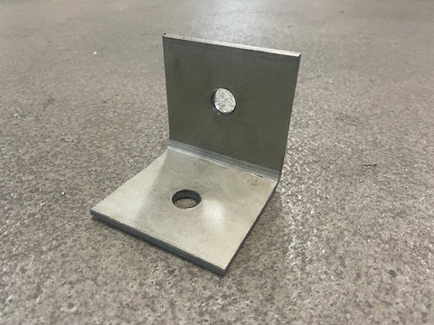 Angle Cleat 75x75x75 D/G 2/M14 Hls
