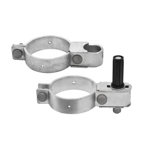 Rotech Post Hinge Set Round 100NB x 25NB