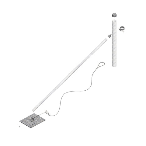 Stockpost End Assembly Brace Kit (Stay Kit)