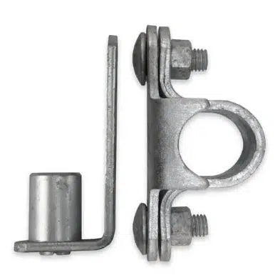 Weld On Top Saddle Backing Plate Hinge Set