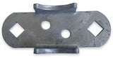 Weld On Top Saddle Backing Plate Hinge Set